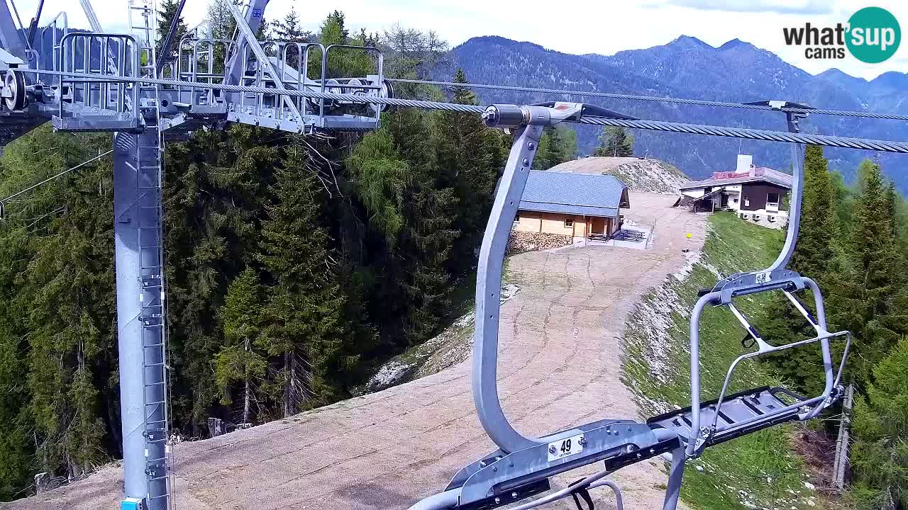 Web kamera Kranjska Gora VITRANC 2 | gornja postaja