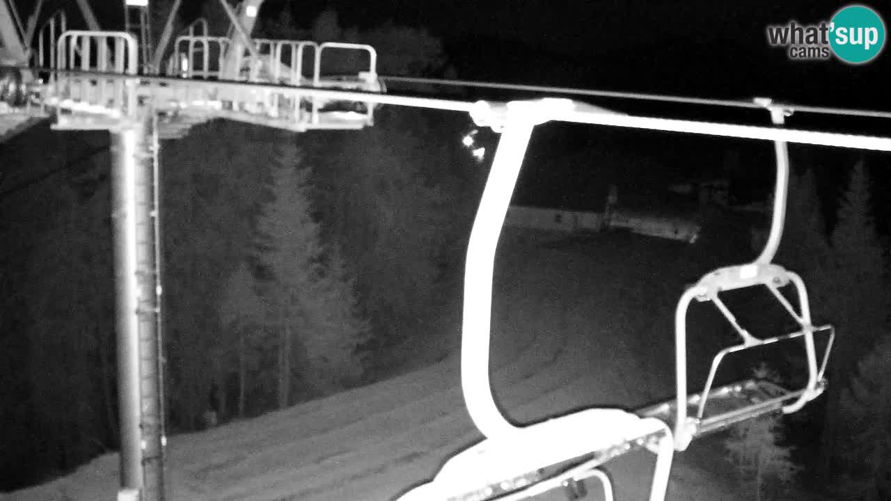 Web kamera Kranjska Gora VITRANC 2 | gornja postaja