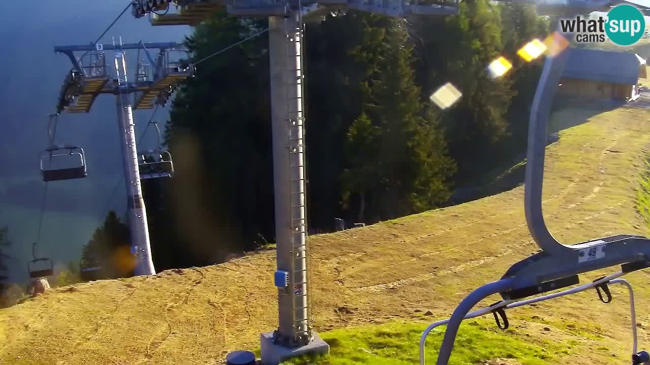 Webcam Kranjska Gora VITRANC 2 upper station