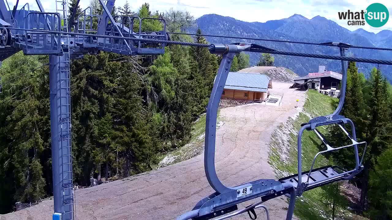 Webcam Kranjska Gora VITRANC 2 upper station