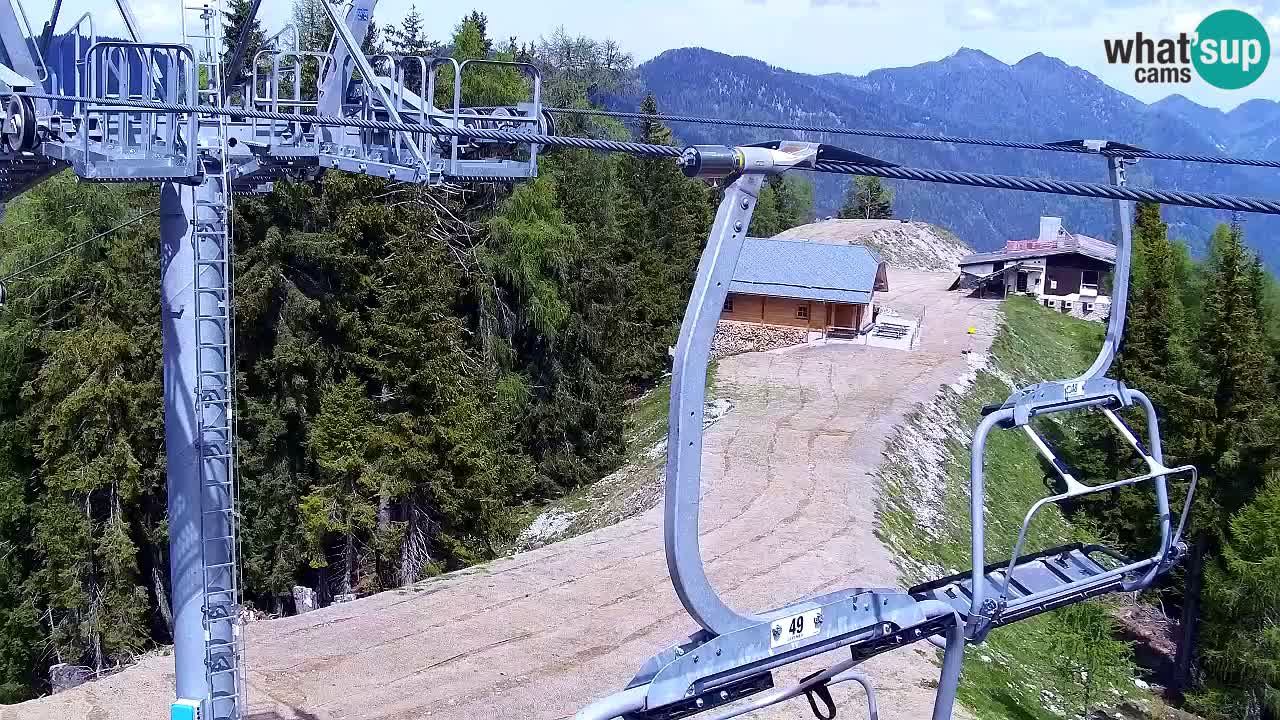 Webcam Kranjska Gora VITRANC 2 | Station supérieure