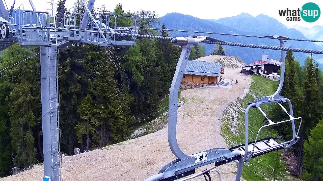 Webcam Kranjska Gora VITRANC 2 upper station