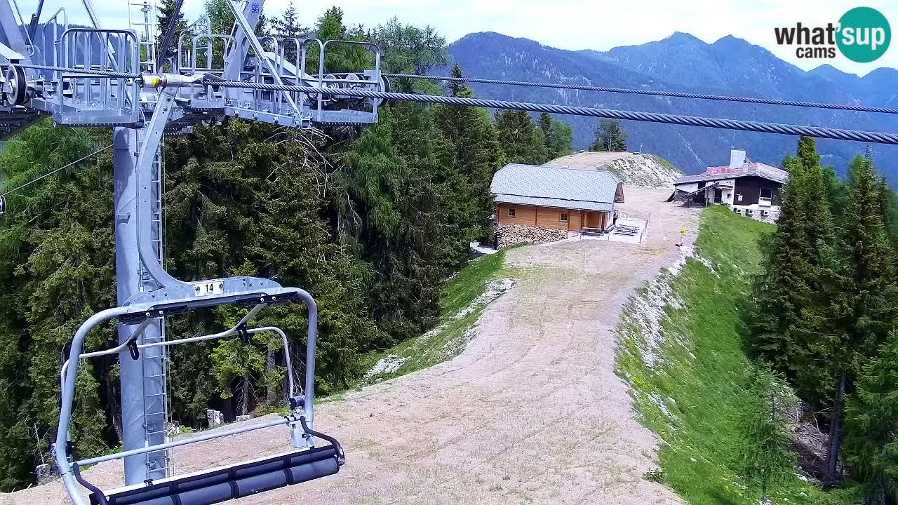 Webcam Kranjska Gora VITRANC 2 | station supérieure