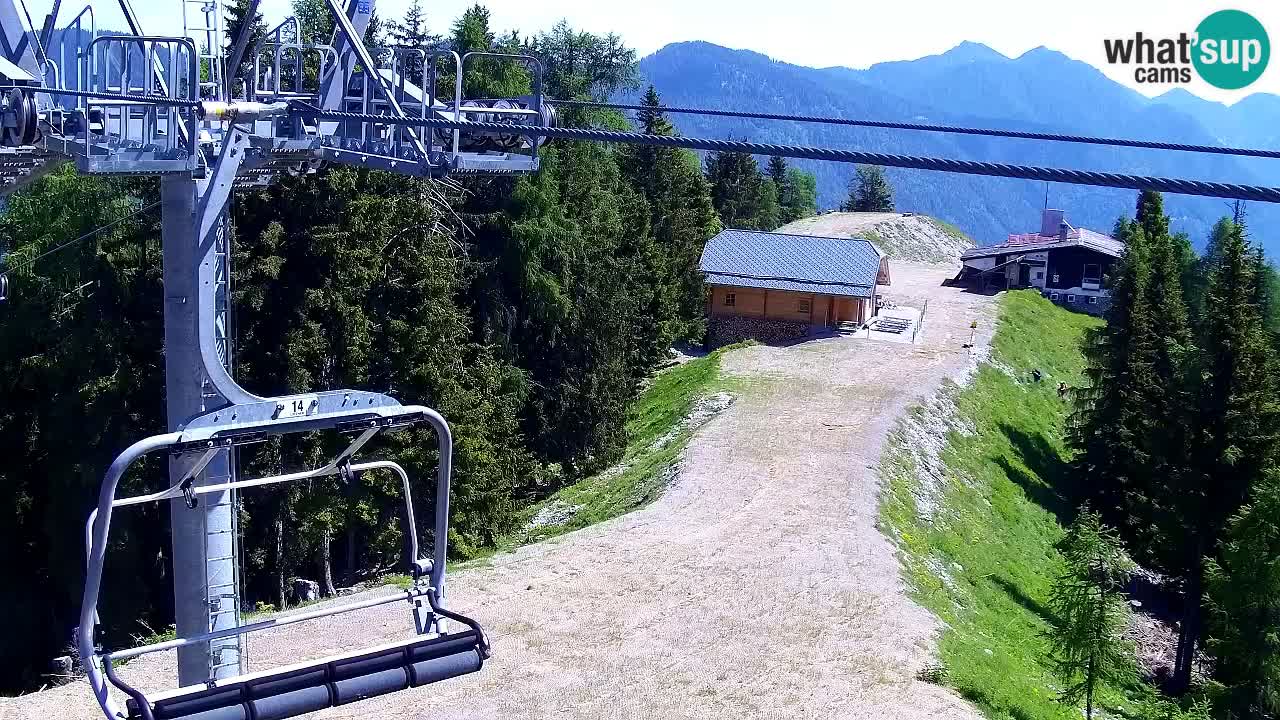 Webcam Kranjska Gora VITRANC 2 | Station supérieure