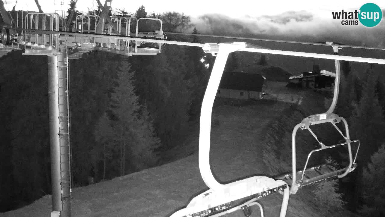 Webcam Kranjska Gora VITRANC 2 upper station