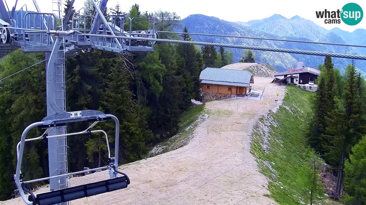Webcam Kranjska Gora VITRANC 2 upper station