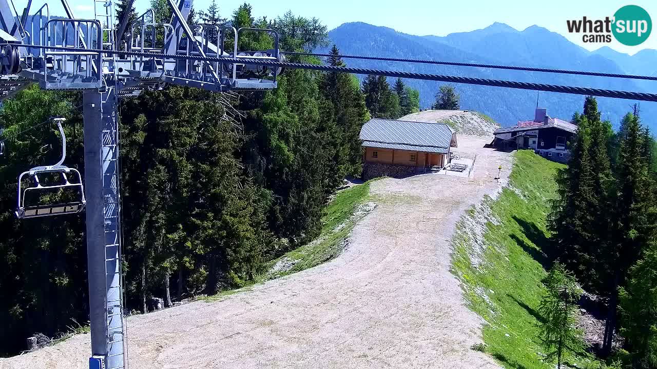 Webcam Kranjska Gora VITRANC 2 upper station