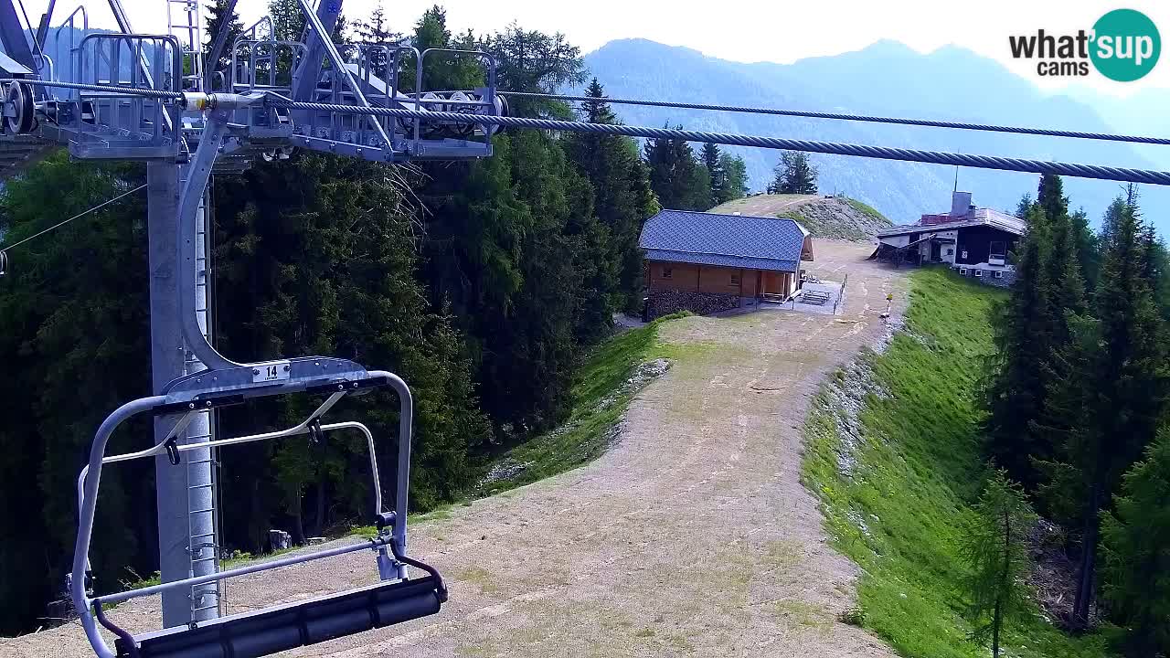 Web kamera Kranjska Gora VITRANC 2 | gornja postaja