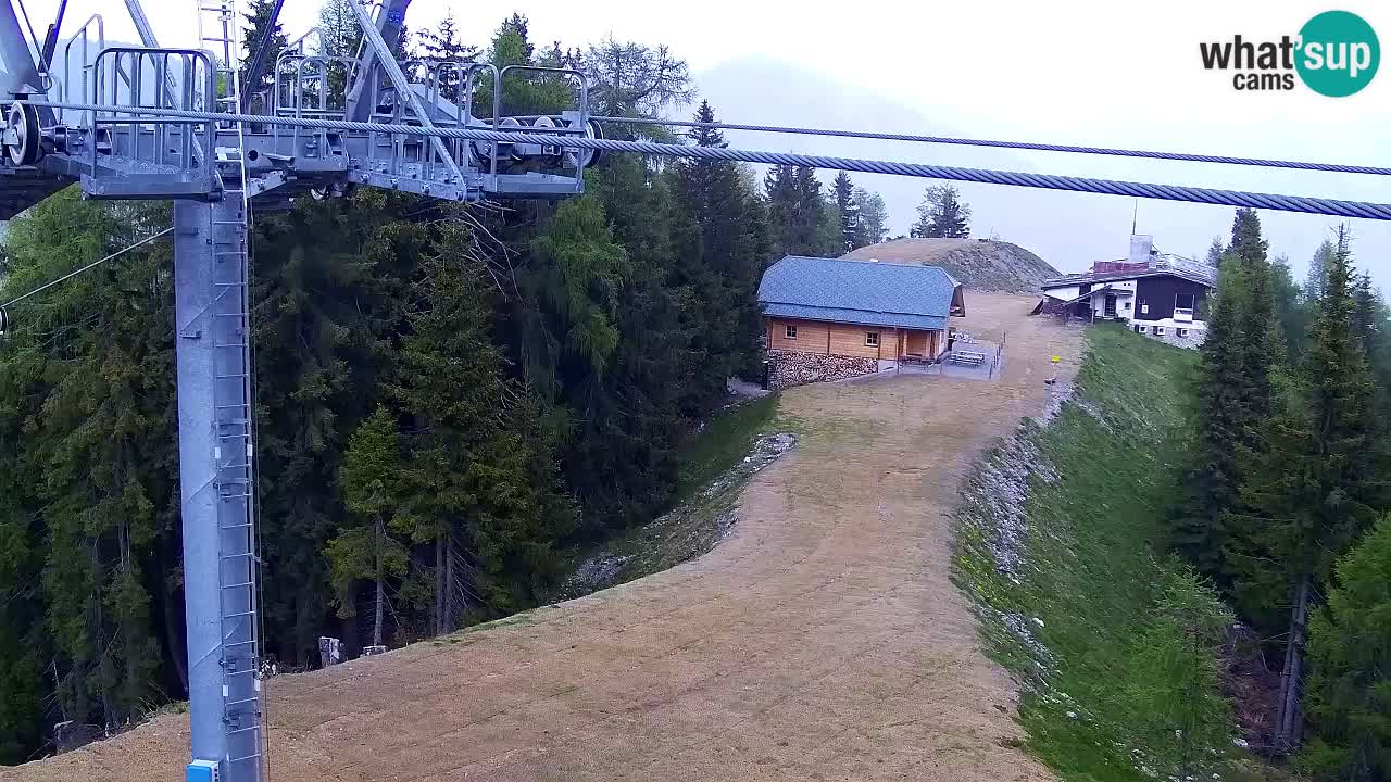 Webcam Kranjska Gora VITRANC 2 upper station