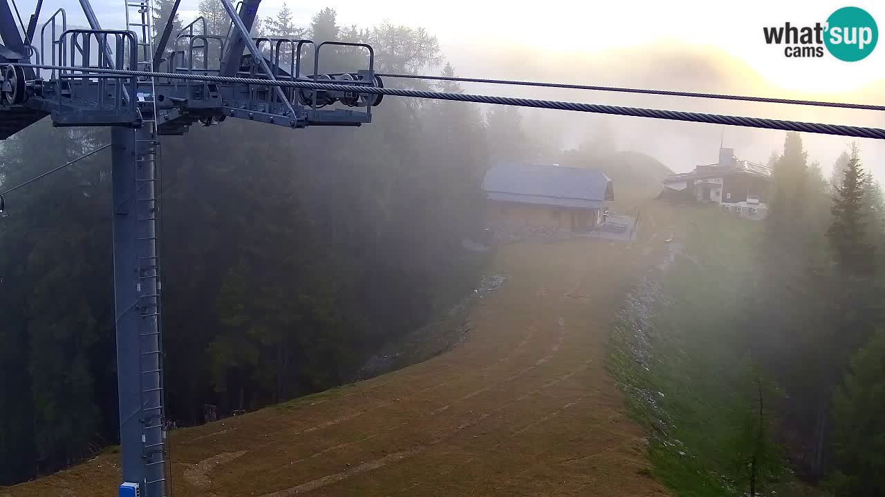 Kranjska Gora webcam VITRANC 2 | Bergstation