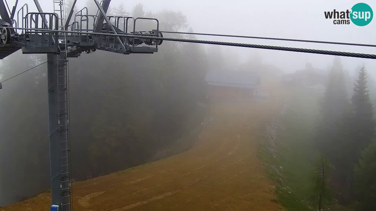 Webcam Kranjska Gora VITRANC 2 upper station