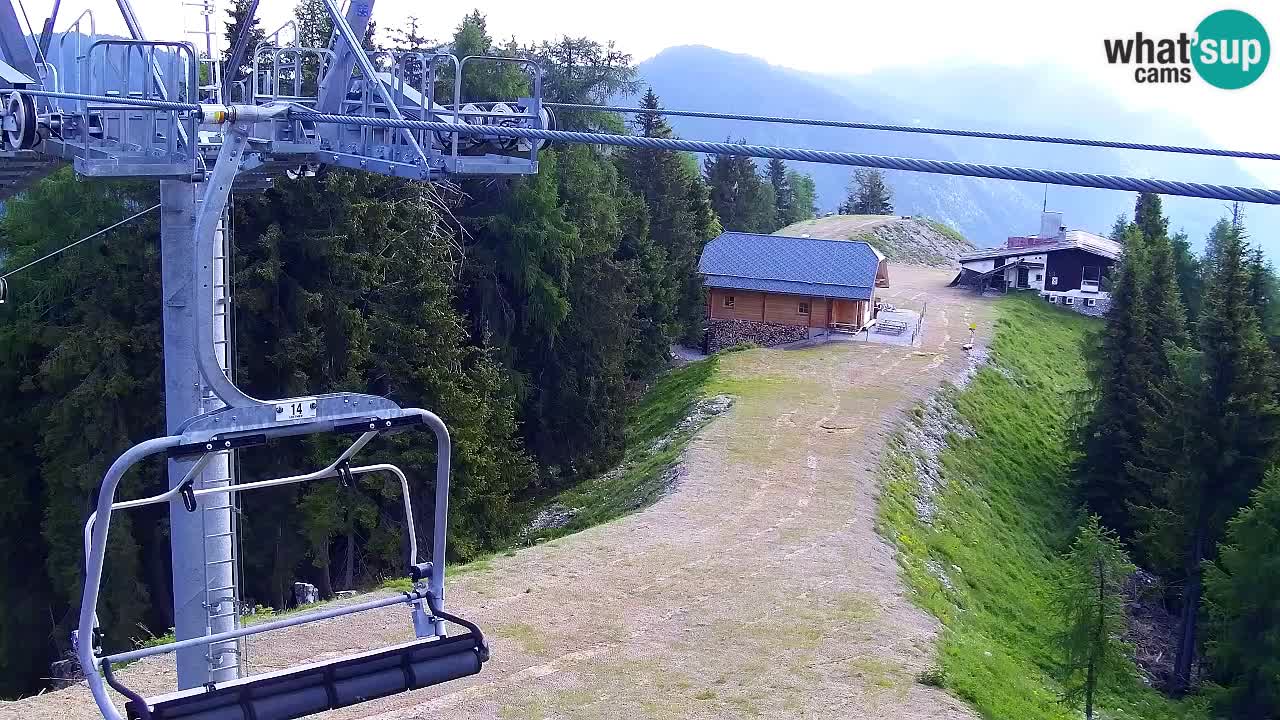 Webcam Kranjska Gora VITRANC 2 upper station