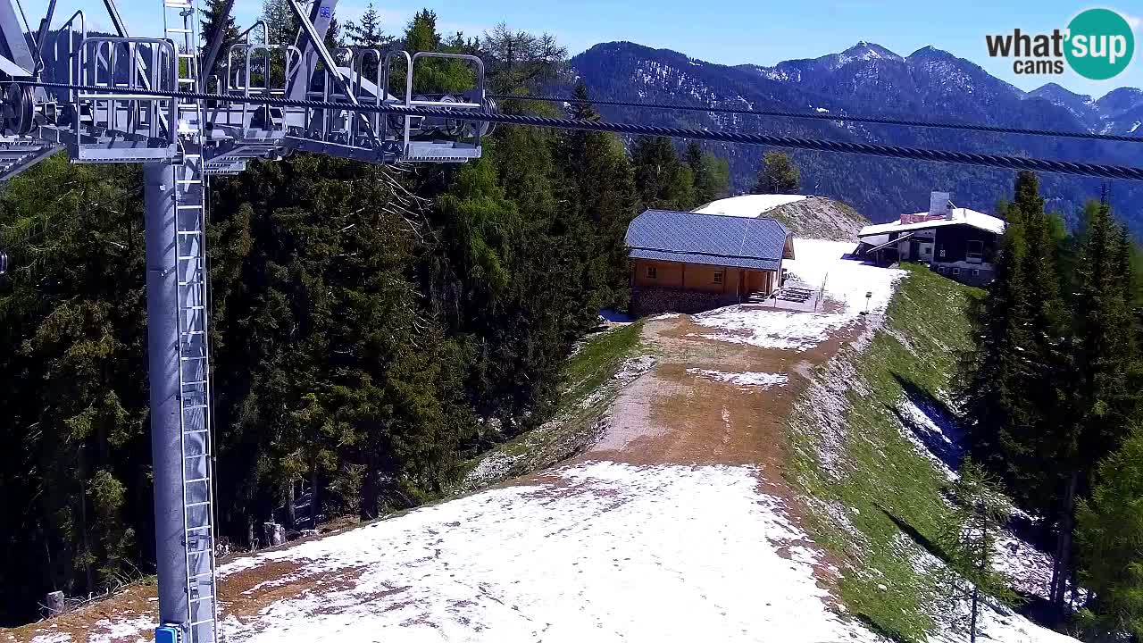 Web kamera Kranjska Gora VITRANC 2 | gornja postaja