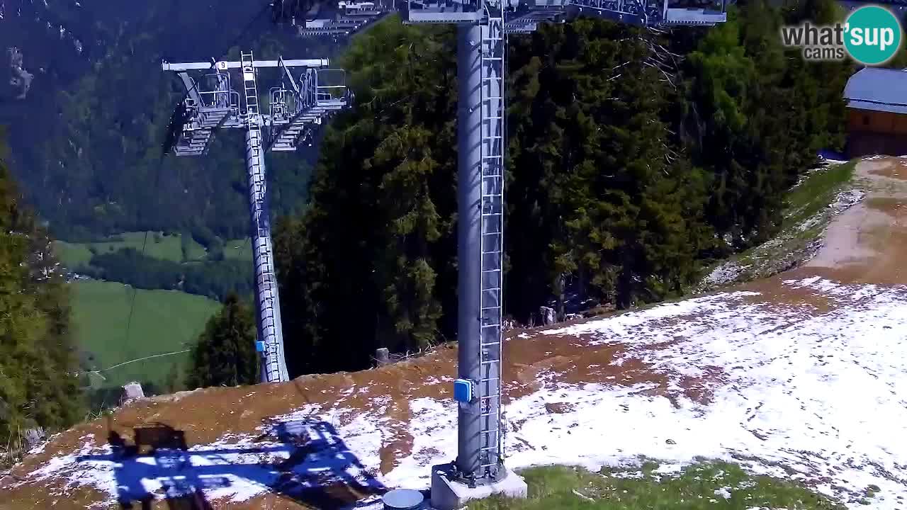 Webcam Kranjska Gora VITRANC 2 upper station