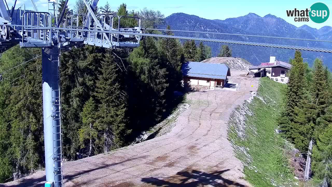 Webcam Kranjska Gora VITRANC 2 upper station