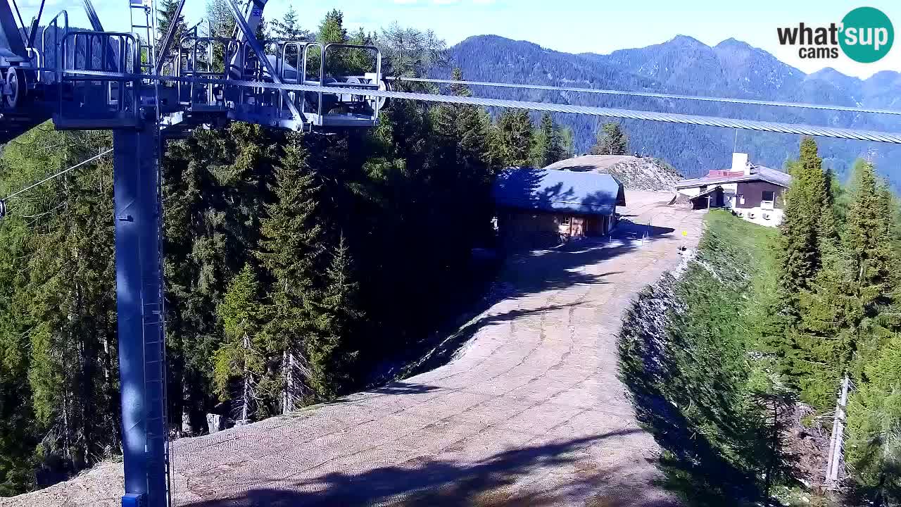 Webcam Kranjska Gora VITRANC 2 upper station