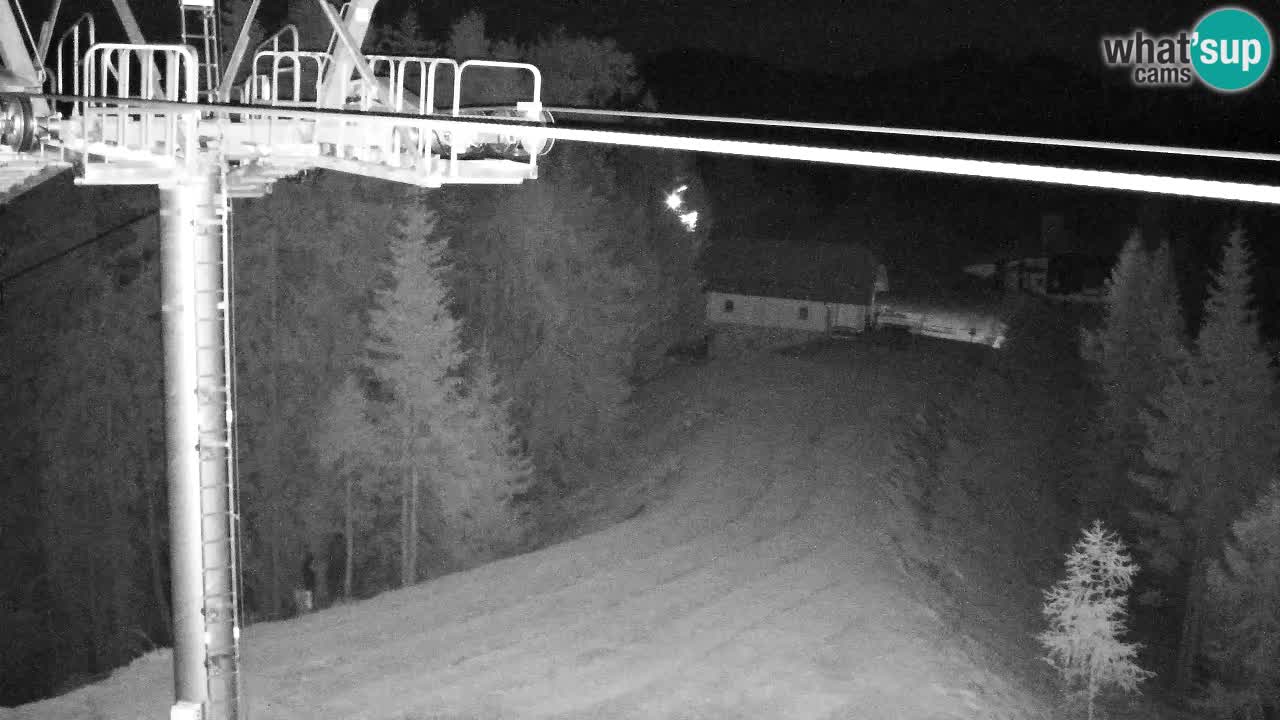 Webcam Kranjska Gora VITRANC 2 upper station