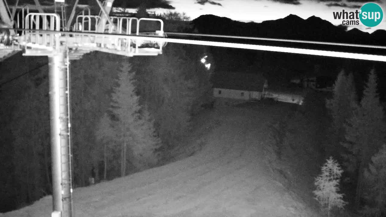Webcam Kranjska Gora VITRANC 2 upper station