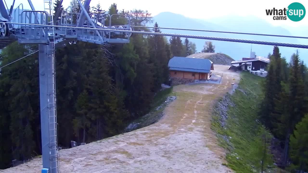 Webcam Kranjska Gora VITRANC 2 upper station
