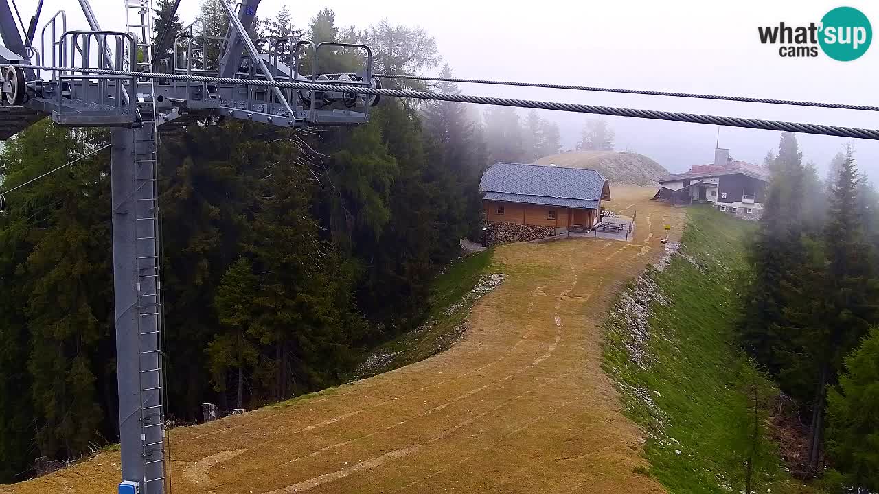 Web kamera Kranjska Gora VITRANC 2 | gornja postaja