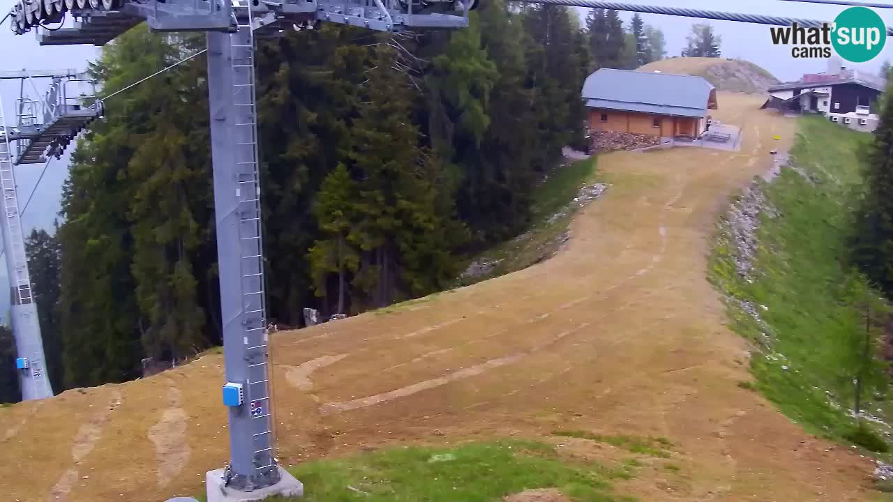 Kranjska Gora webcam VITRANC 2 | Bergstation