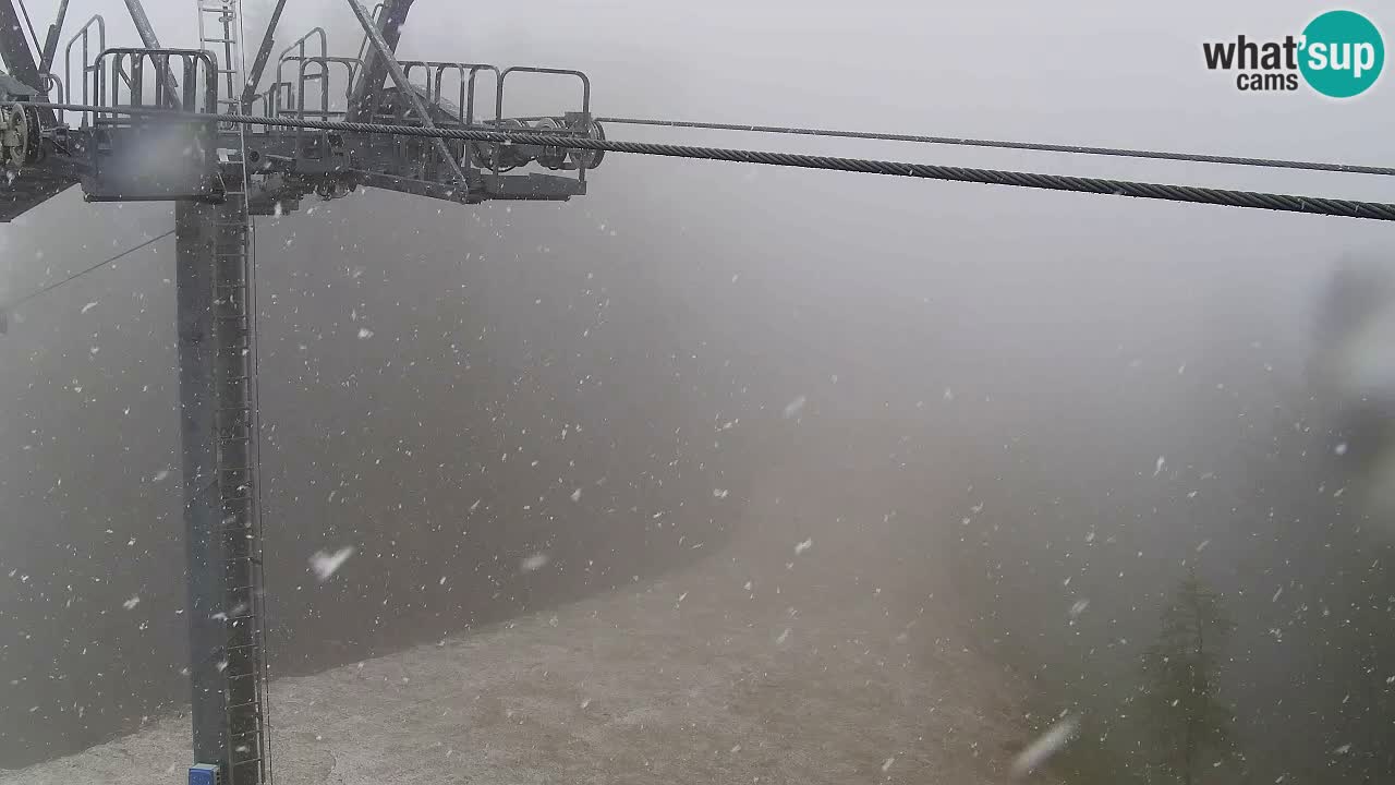 Kranjska Gora webcam VITRANC 2 | Bergstation