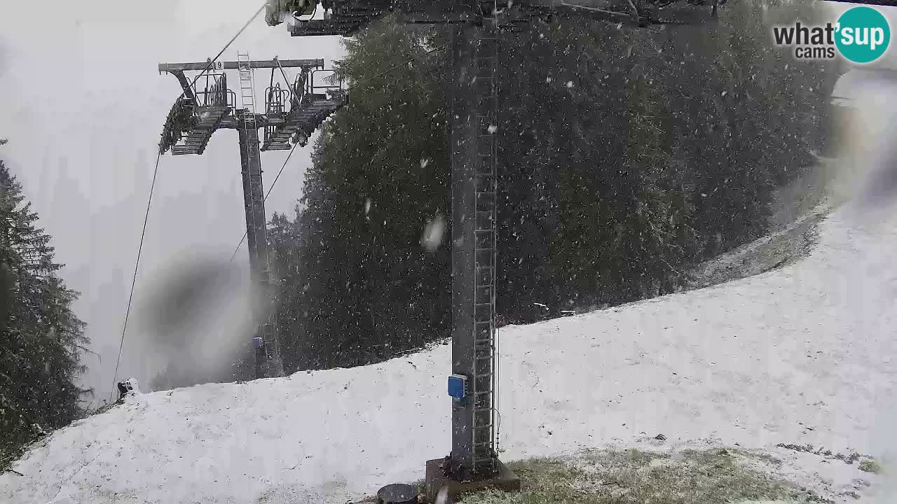 Webcam VITRANC 2 | Kranjska Gora – stazione superiore