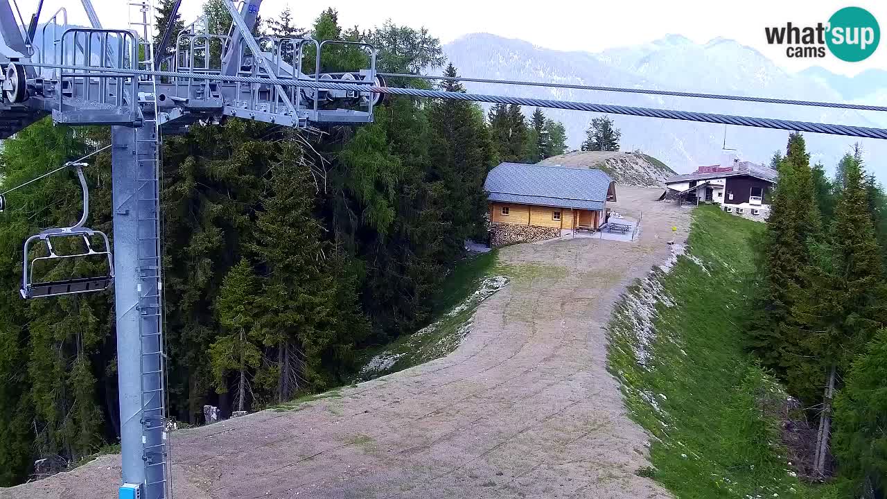 Web kamera Kranjska Gora VITRANC 2 | gornja postaja