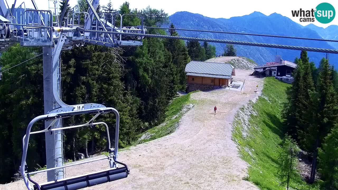 Webcam Kranjska Gora VITRANC 2 upper station