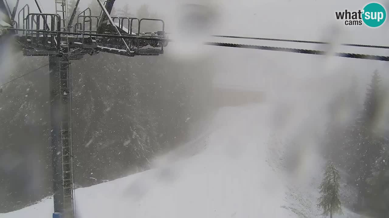 Webcam VITRANC 2 | Kranjska Gora – stazione superiore