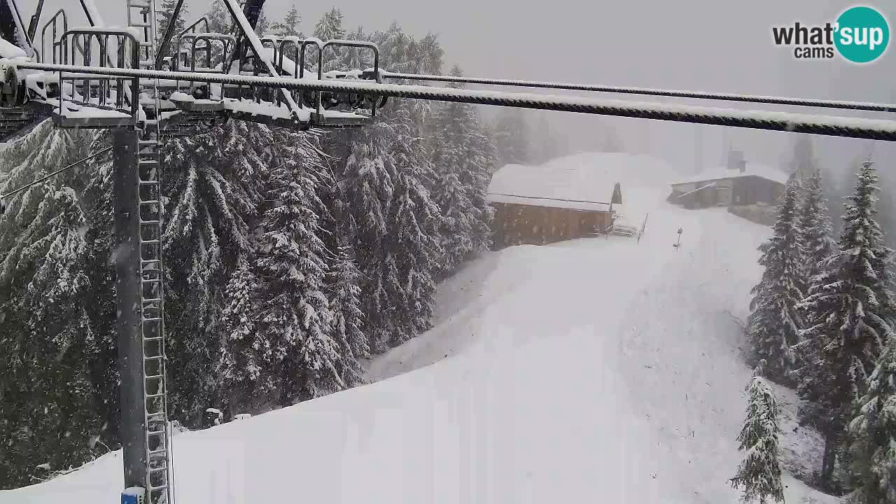 Webcam Kranjska Gora VITRANC 2 upper station