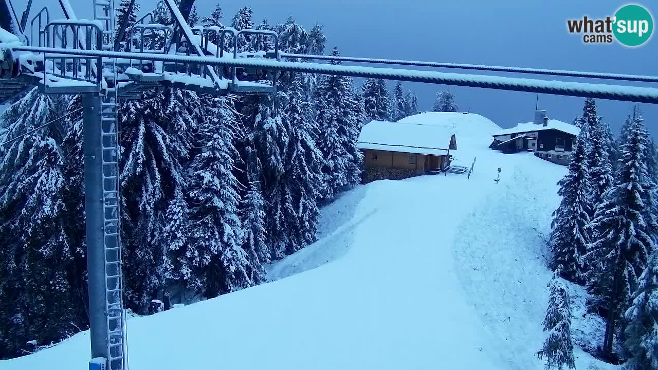 Webcam Kranjska Gora VITRANC 2 upper station