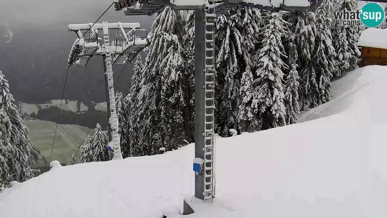 Web kamera Kranjska Gora VITRANC 2 | gornja postaja