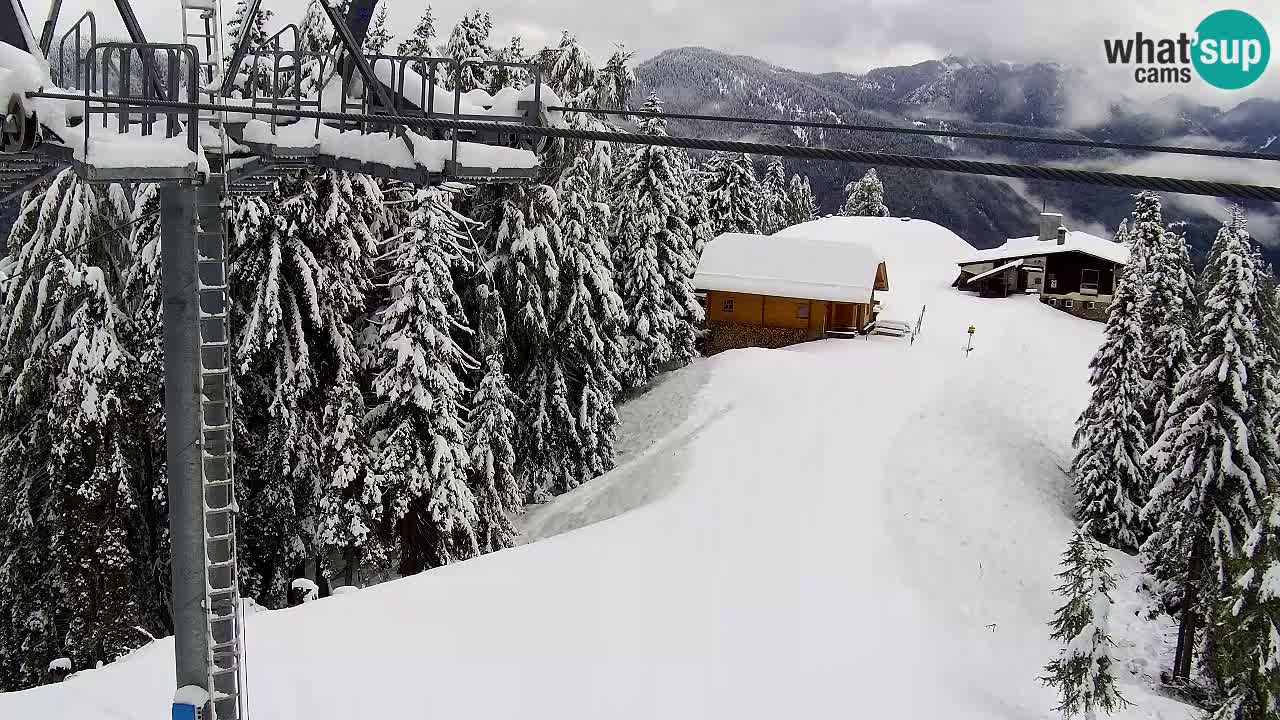 Webcam Kranjska Gora VITRANC 2 upper station