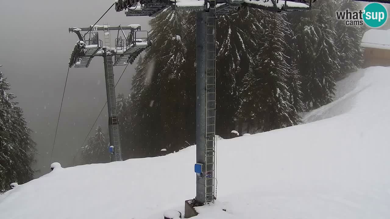 Webcam Kranjska Gora VITRANC 2 upper station