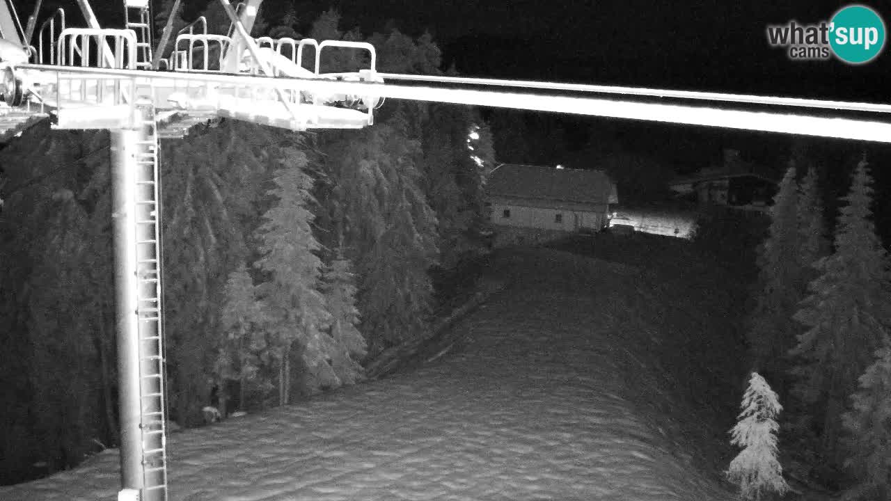 Webcam Kranjska Gora VITRANC 2 upper station