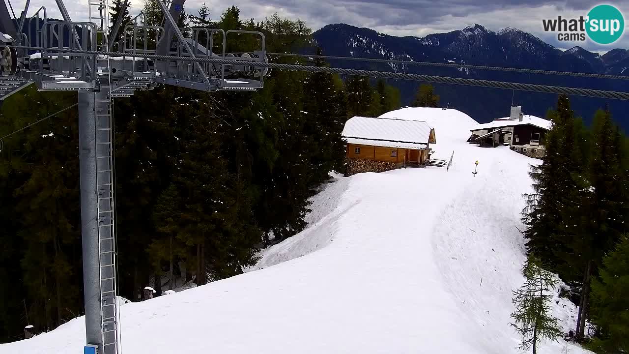 Webcam Kranjska Gora VITRANC 2 upper station