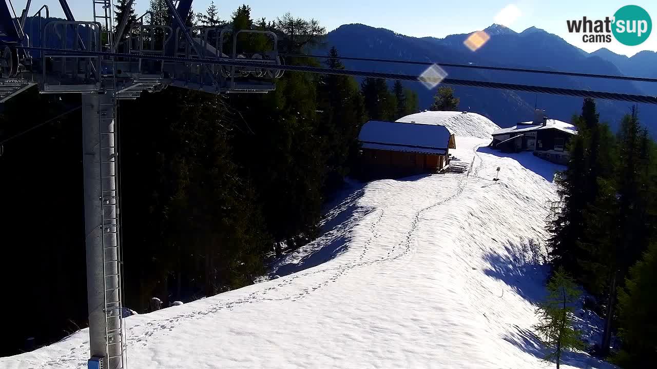 Webcam Kranjska Gora VITRANC 2 upper station
