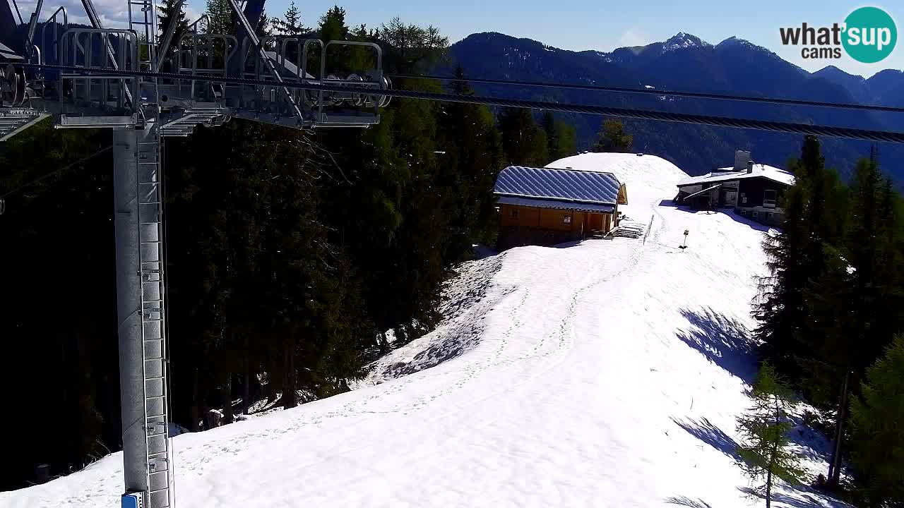 Web kamera Kranjska Gora VITRANC 2 | gornja postaja