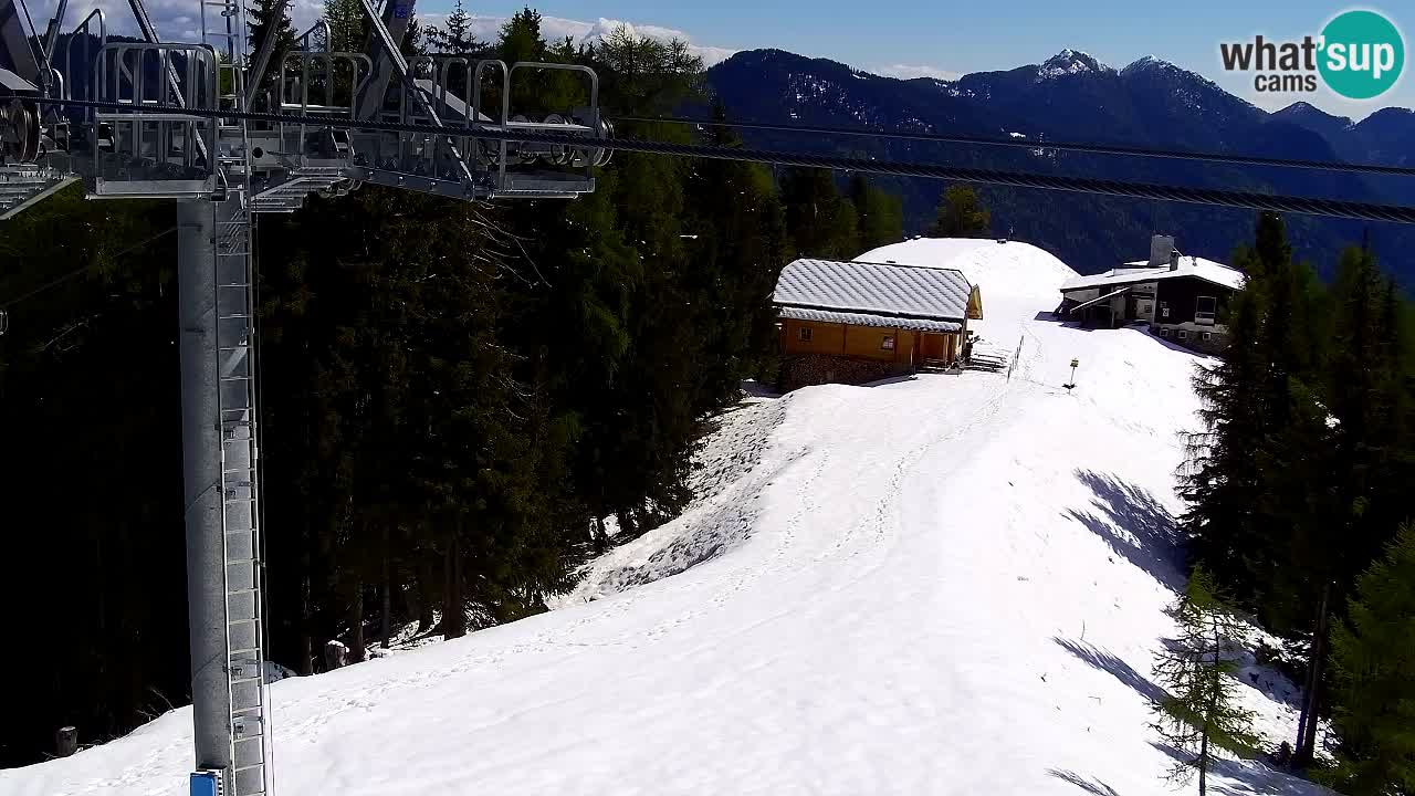 Web kamera Kranjska Gora VITRANC 2 | gornja postaja