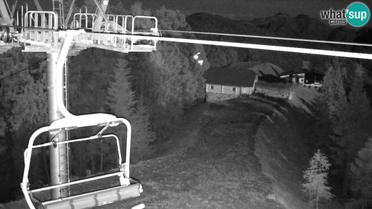Webcam Kranjska Gora VITRANC 2 | station supérieure