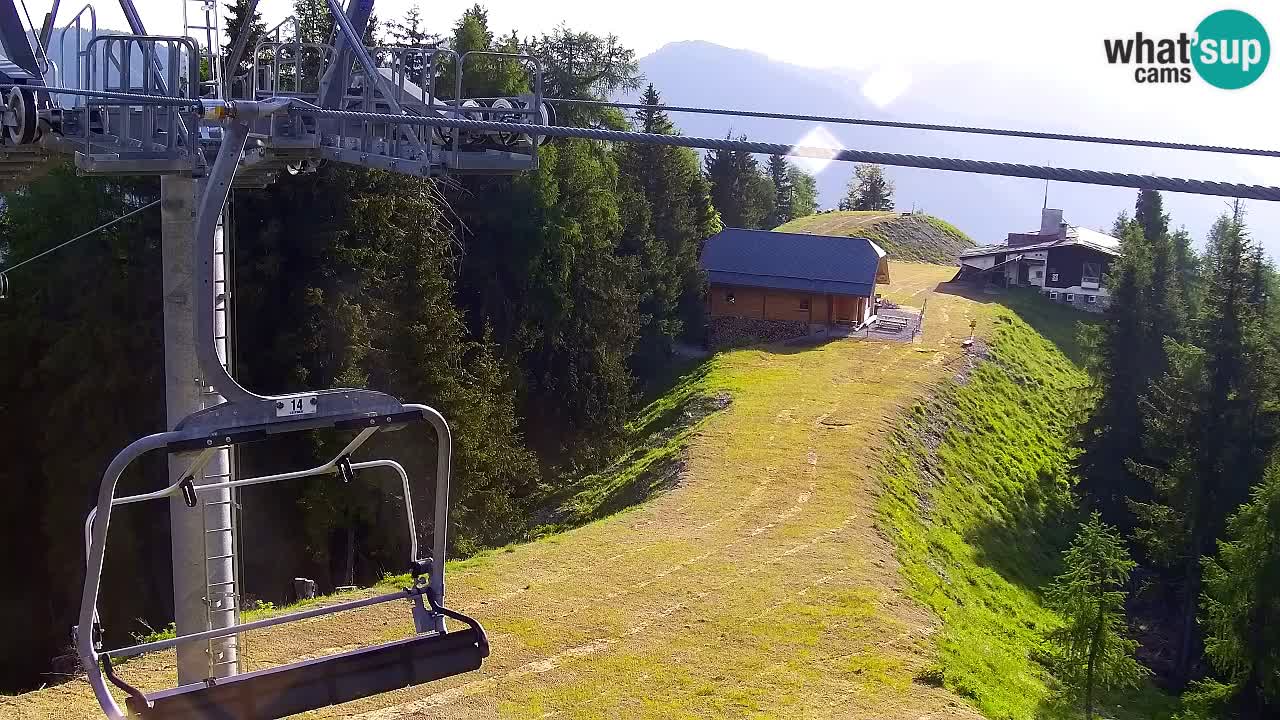 Webcam Kranjska Gora VITRANC 2 upper station