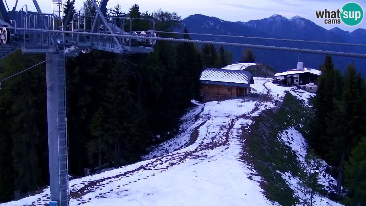 Webcam Kranjska Gora VITRANC 2 | station supérieure