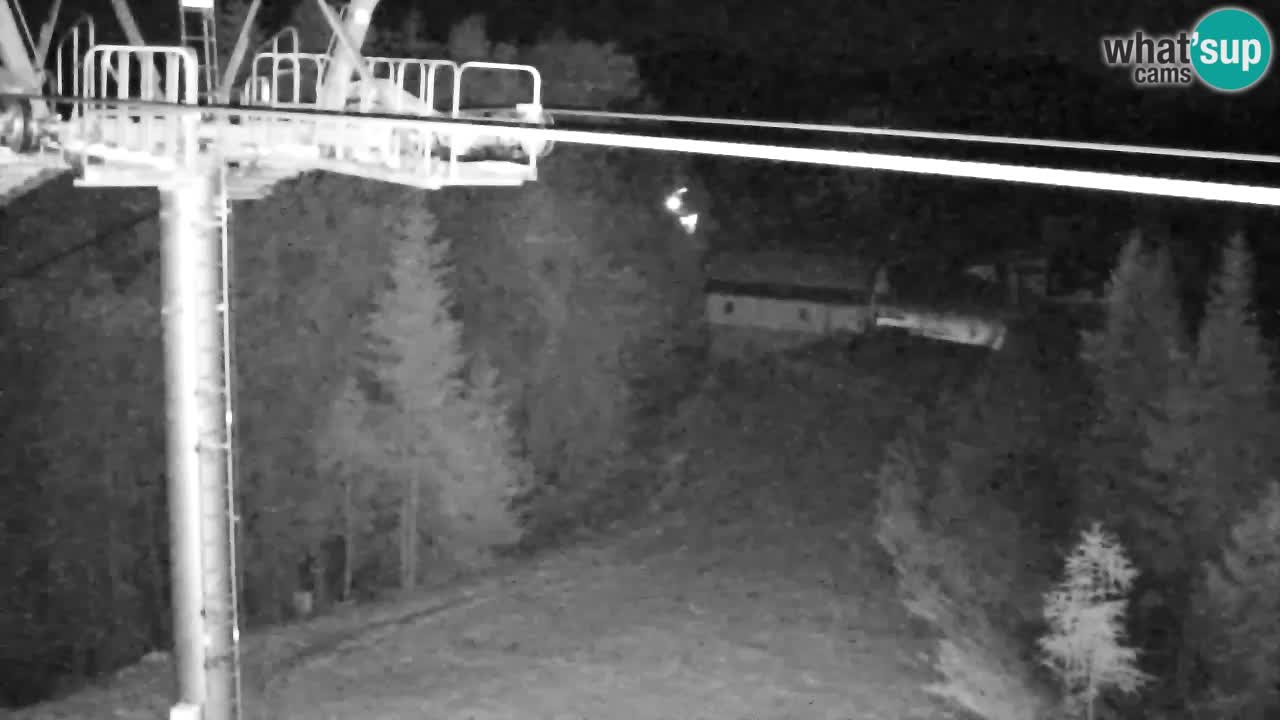 Webcam Kranjska Gora VITRANC 2 upper station
