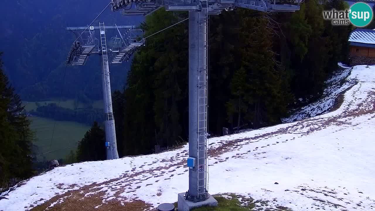 Webcam Kranjska Gora VITRANC 2 | Station supérieure