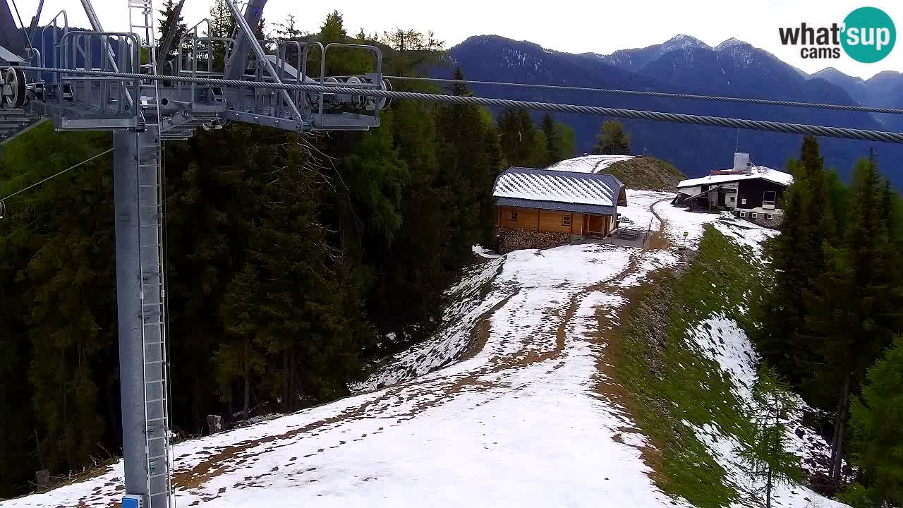Webcam Kranjska Gora VITRANC 2 | Station supérieure