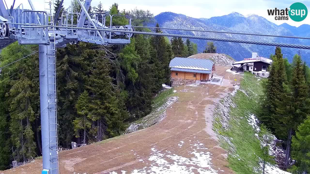Webcam Kranjska Gora VITRANC 2 upper station