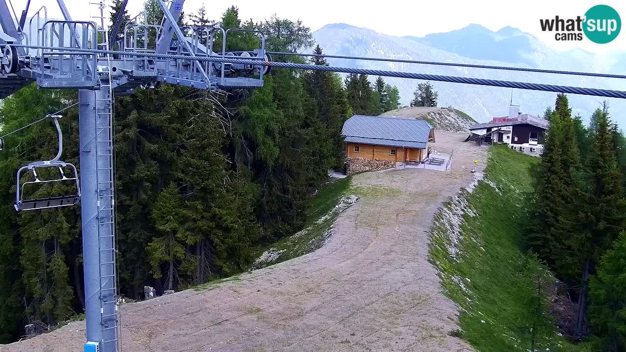 Webcam Kranjska Gora VITRANC 2 upper station