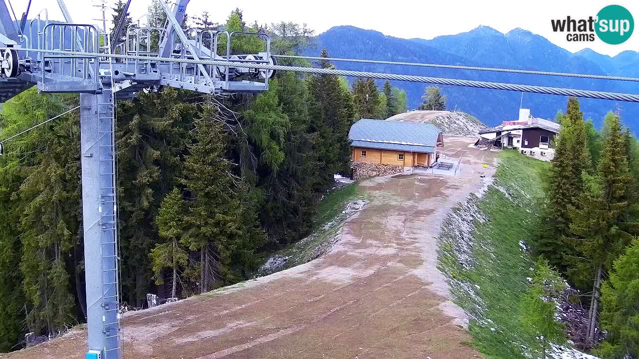 Webcam Kranjska Gora VITRANC 2 upper station