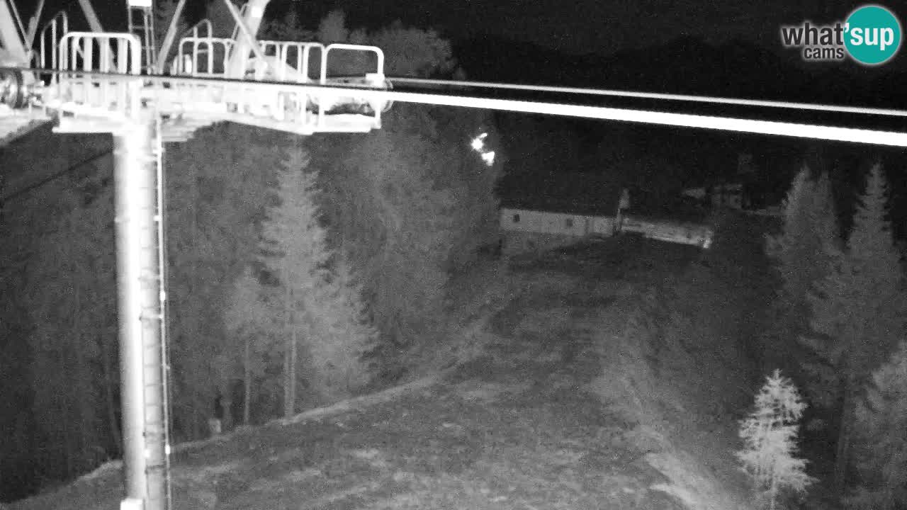 Web kamera Kranjska Gora VITRANC 2 | gornja postaja